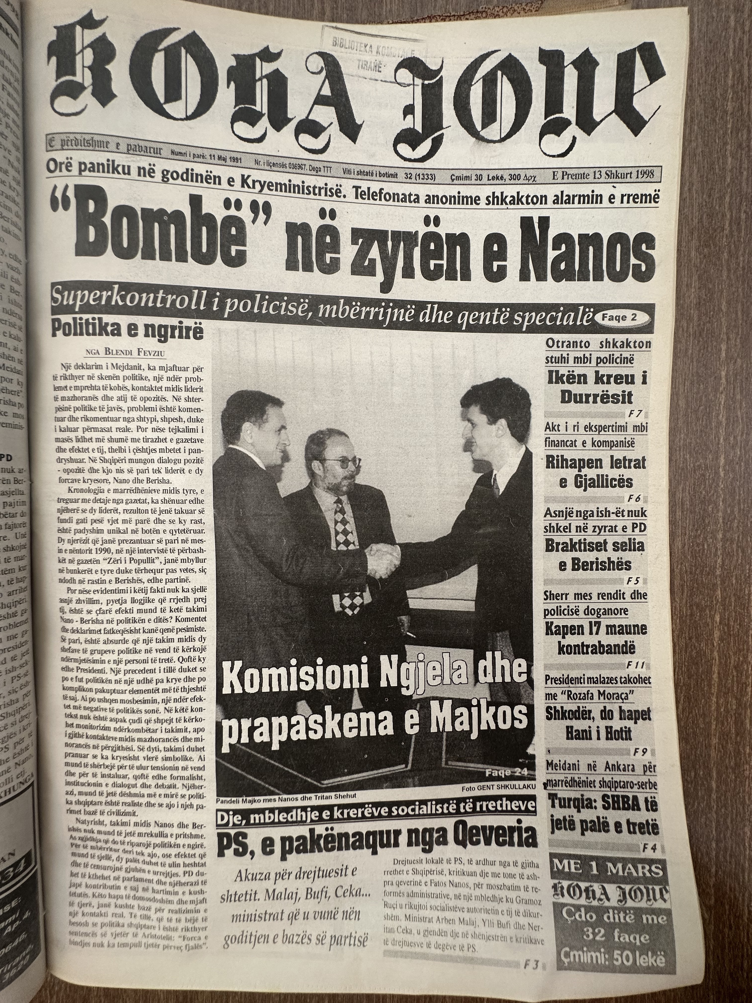 Koha Jonë 1998-02-13